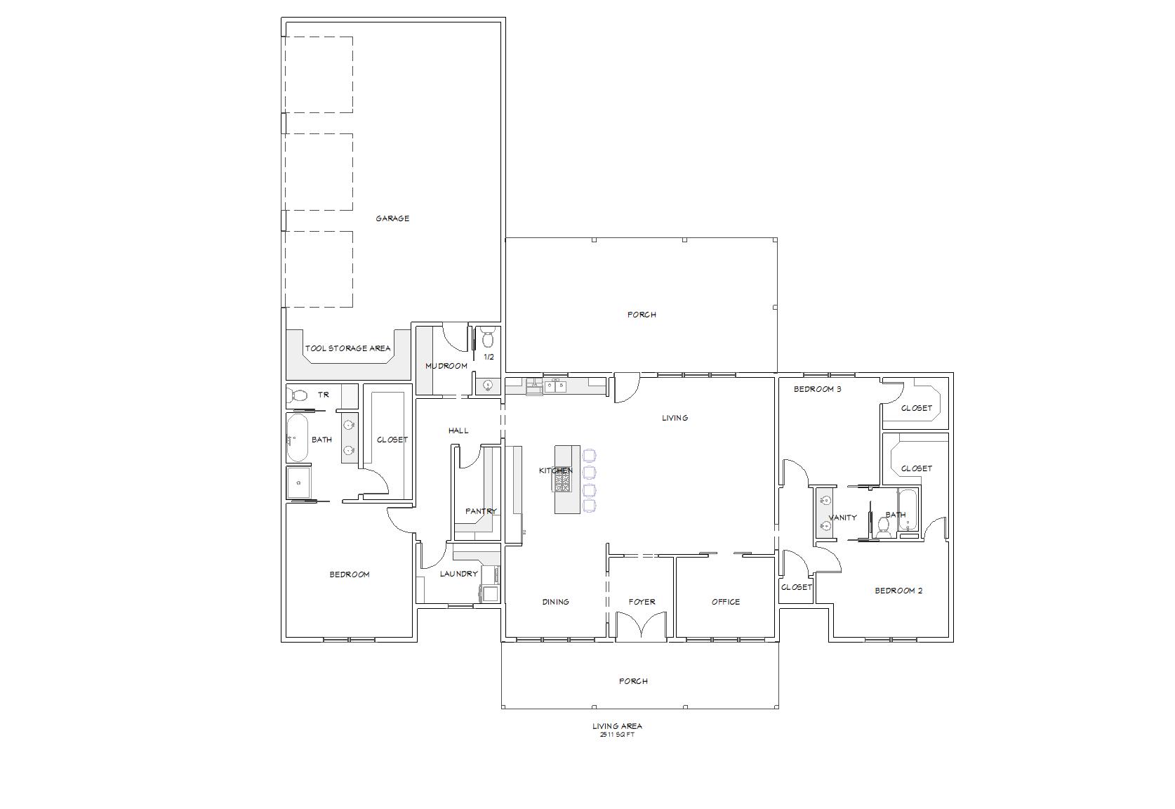 Ravenwood Flats BP-701 with Garage Options!