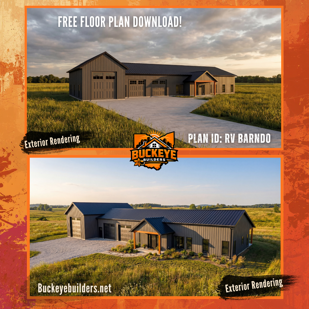 Free RV Barndominium Plan Download