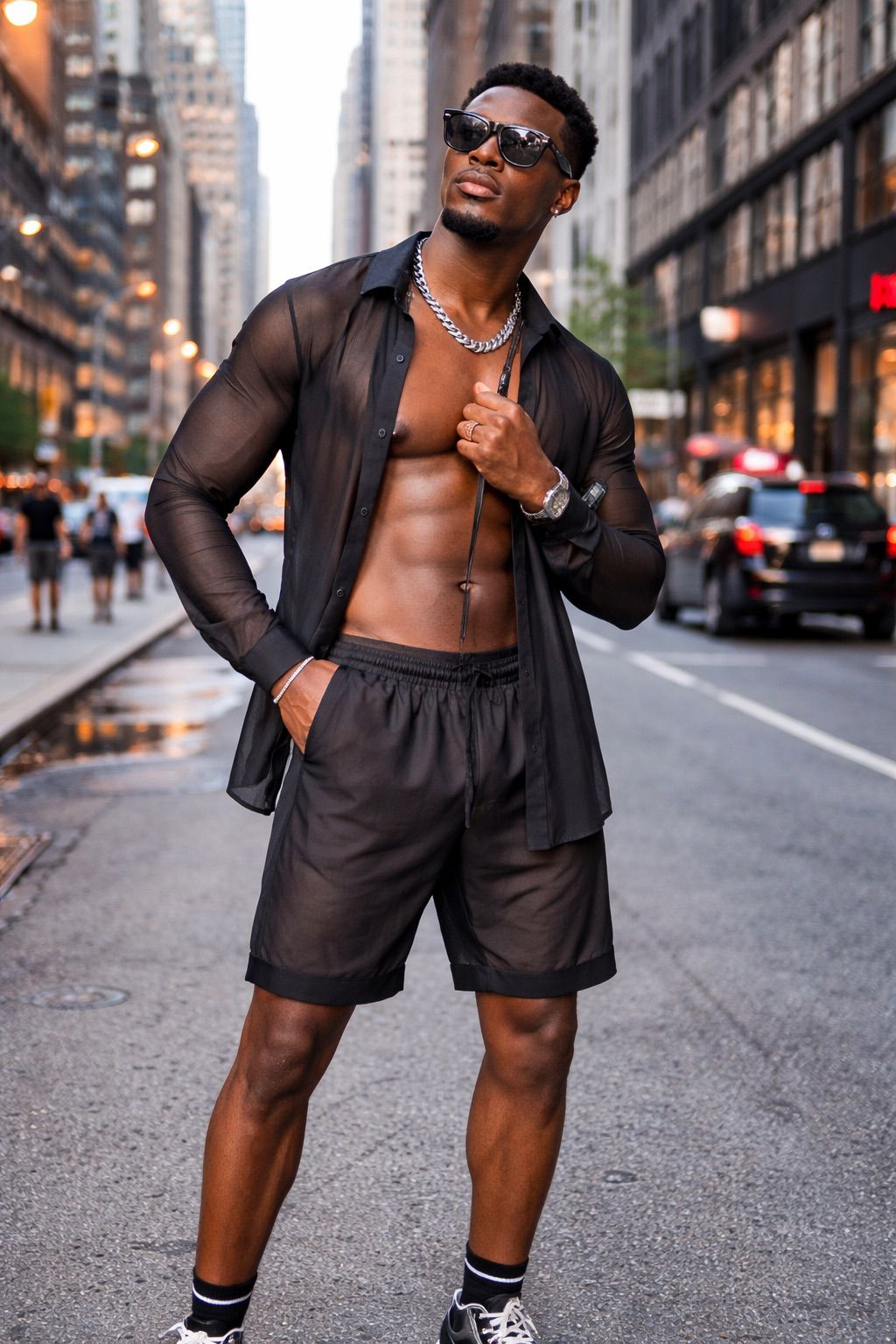 Conjunto Transparente Hombre Urbano