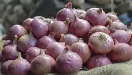 A sac of Onion