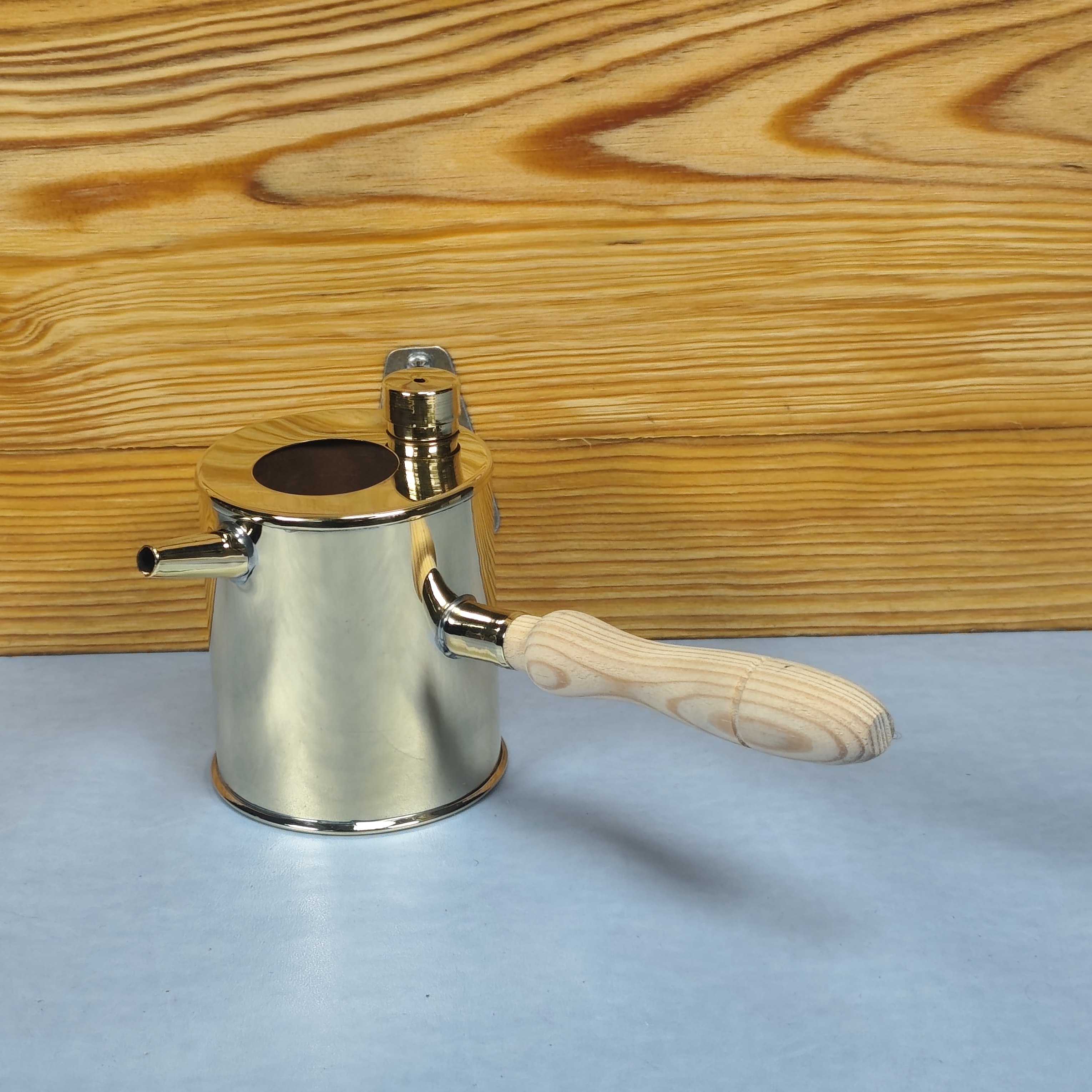 Brass Double-Walled Melting Pot (Bain-Marie)