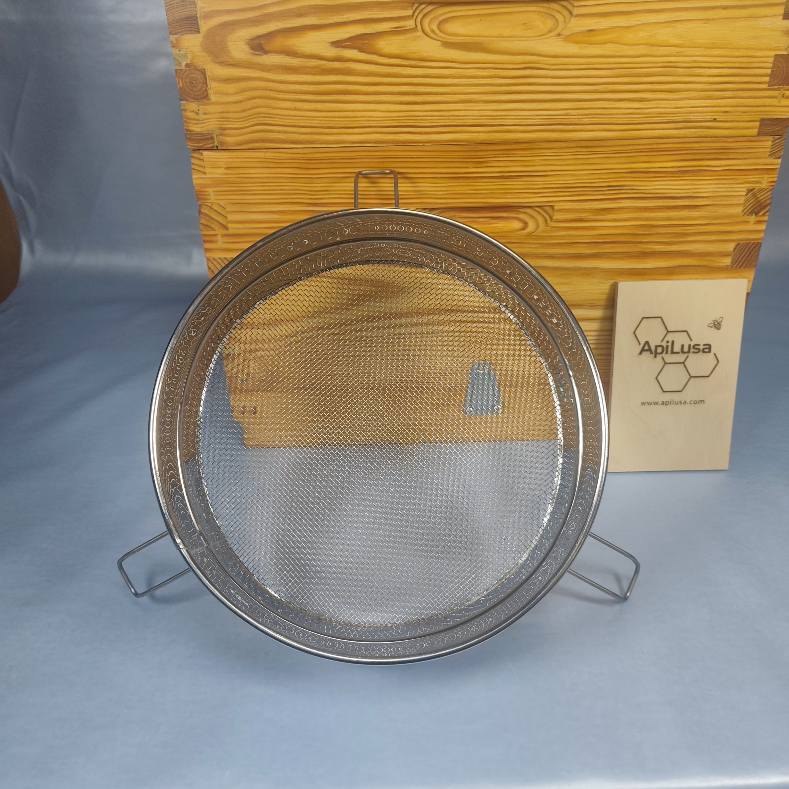 Stainless Steel Honey Filter/Strainer - Wide Mesh - 31 cm