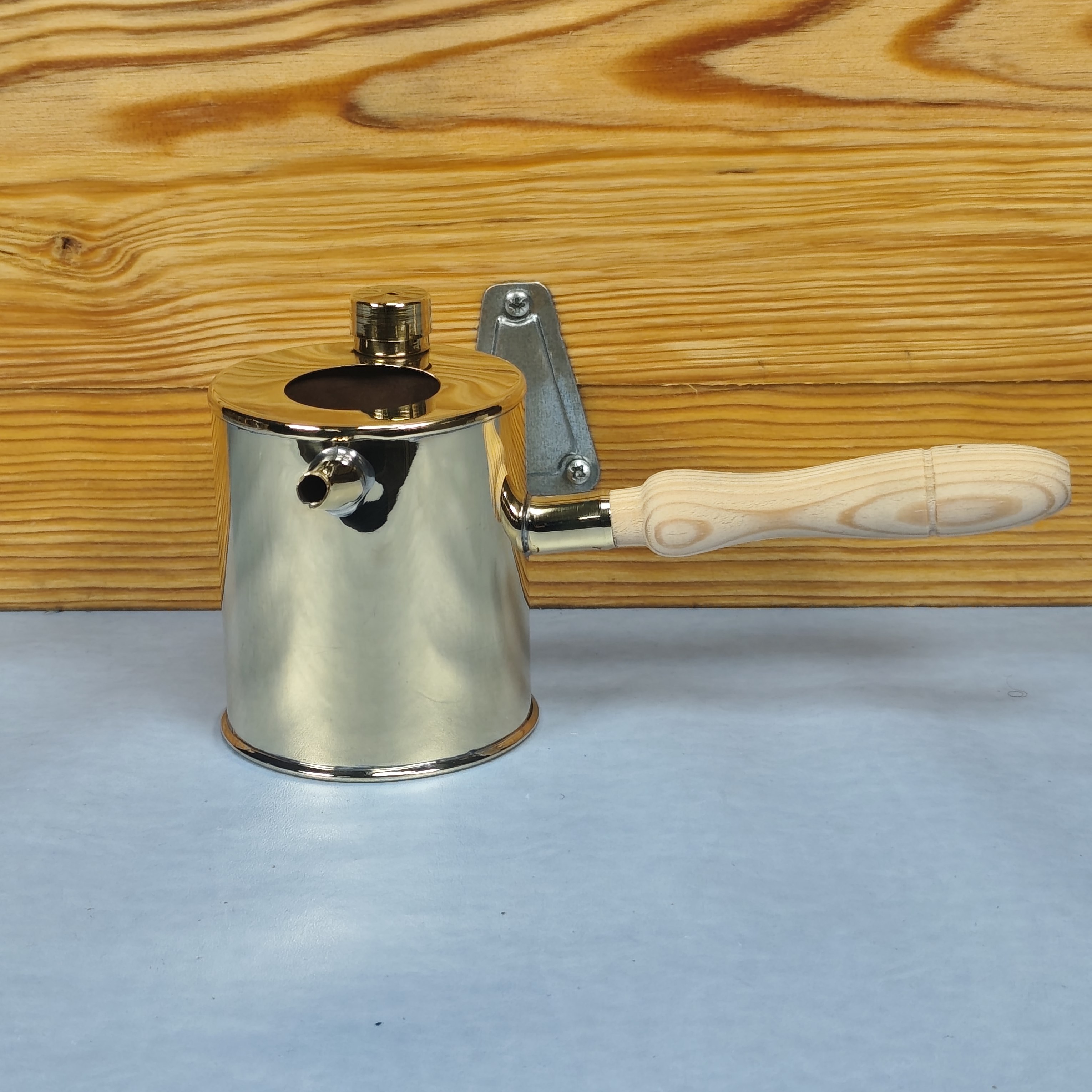 Brass Double-Walled Melting Pot (Bain-Marie)