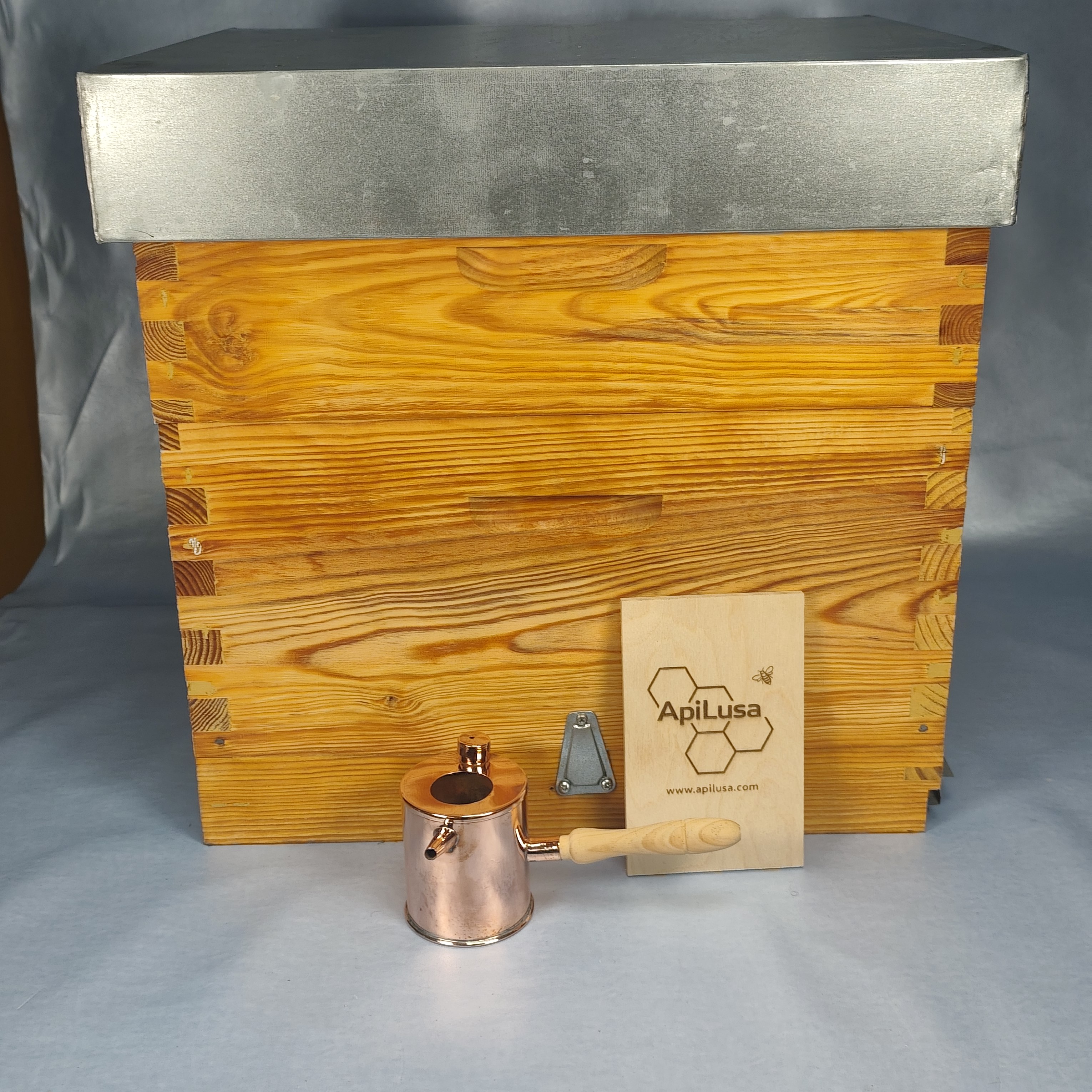 Caldeirinha banho maria cobre para derreter cera