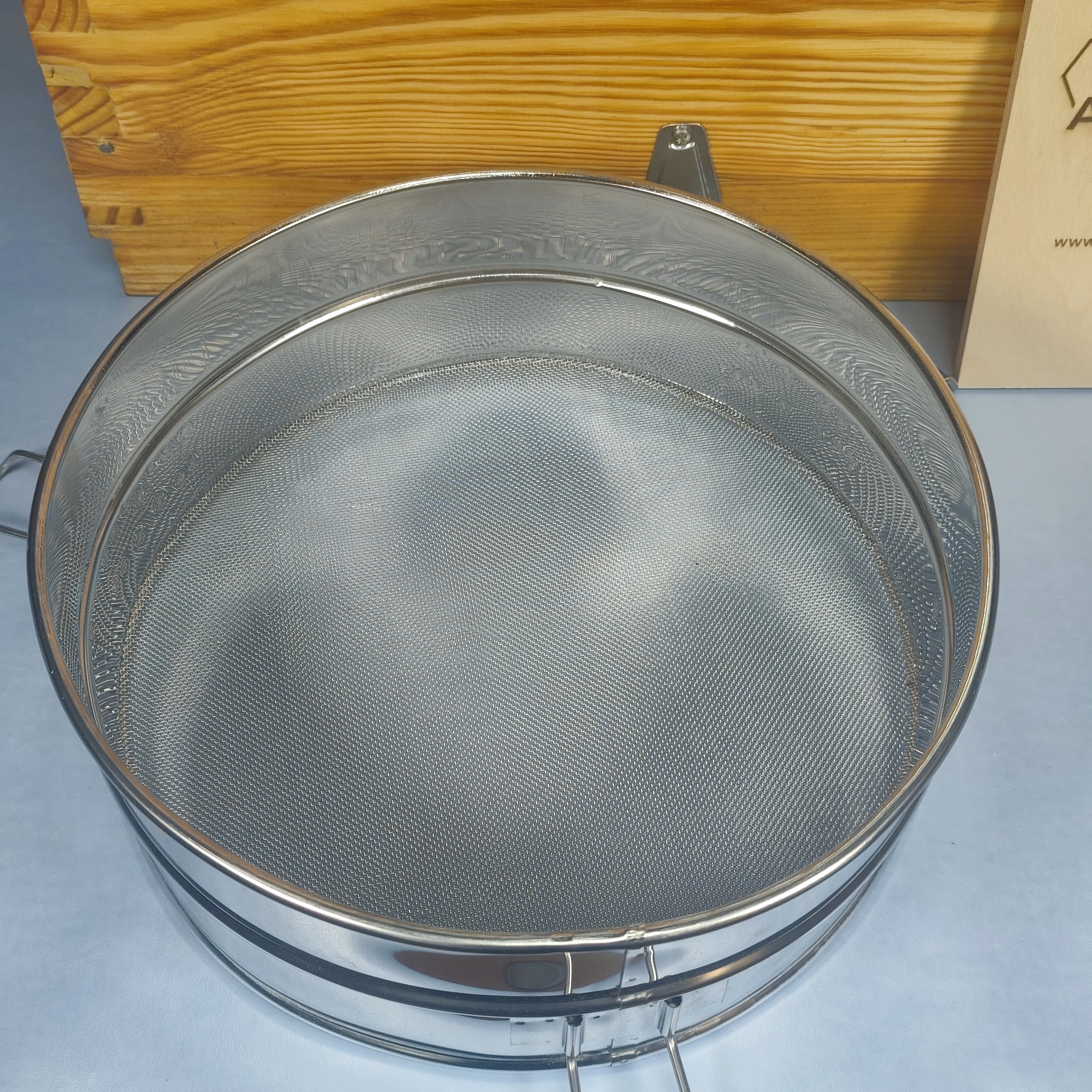 Stainless Steel Honey Filter/Strainer - Fine Mesh - 49 cm