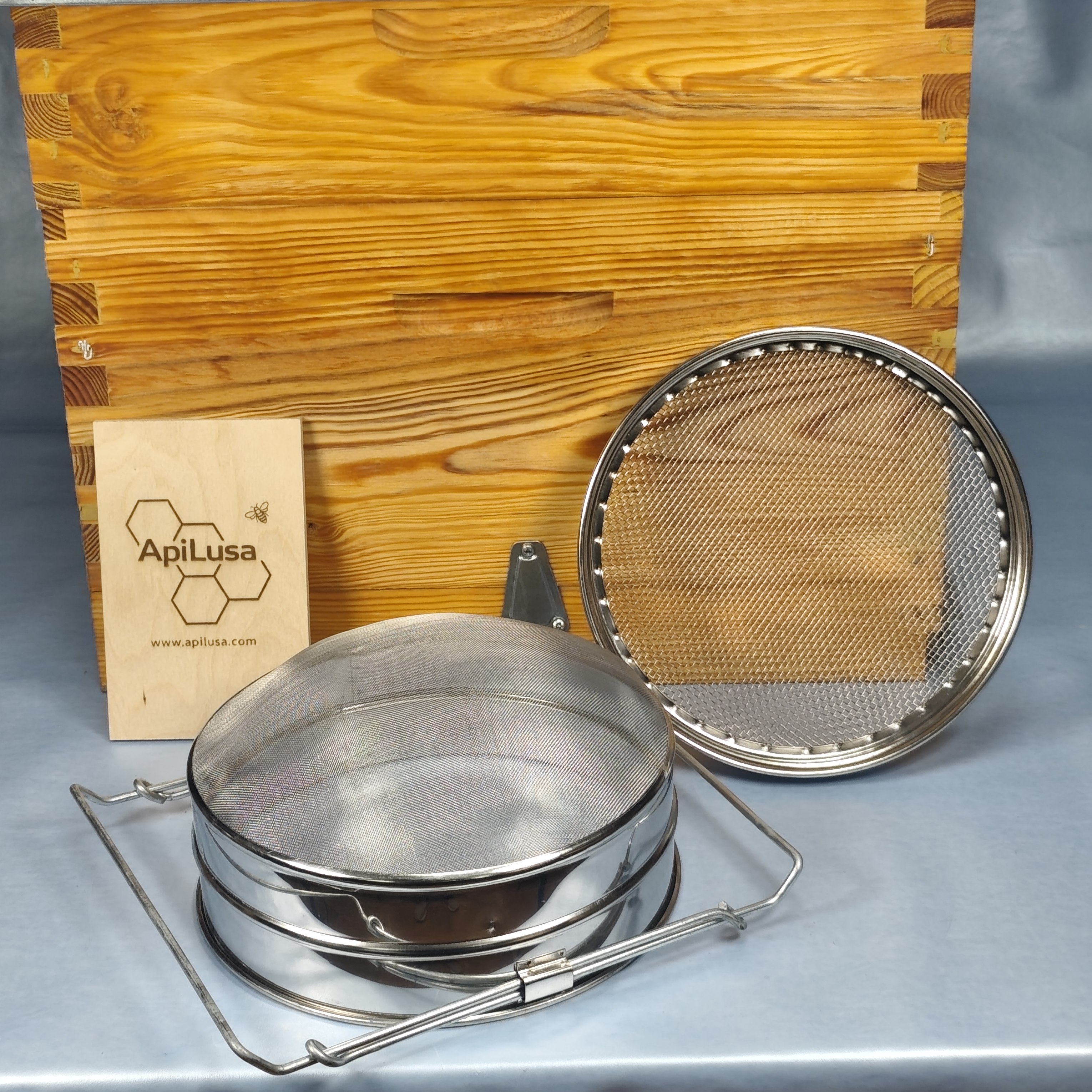 Coador oval extensivel com duplo filtro