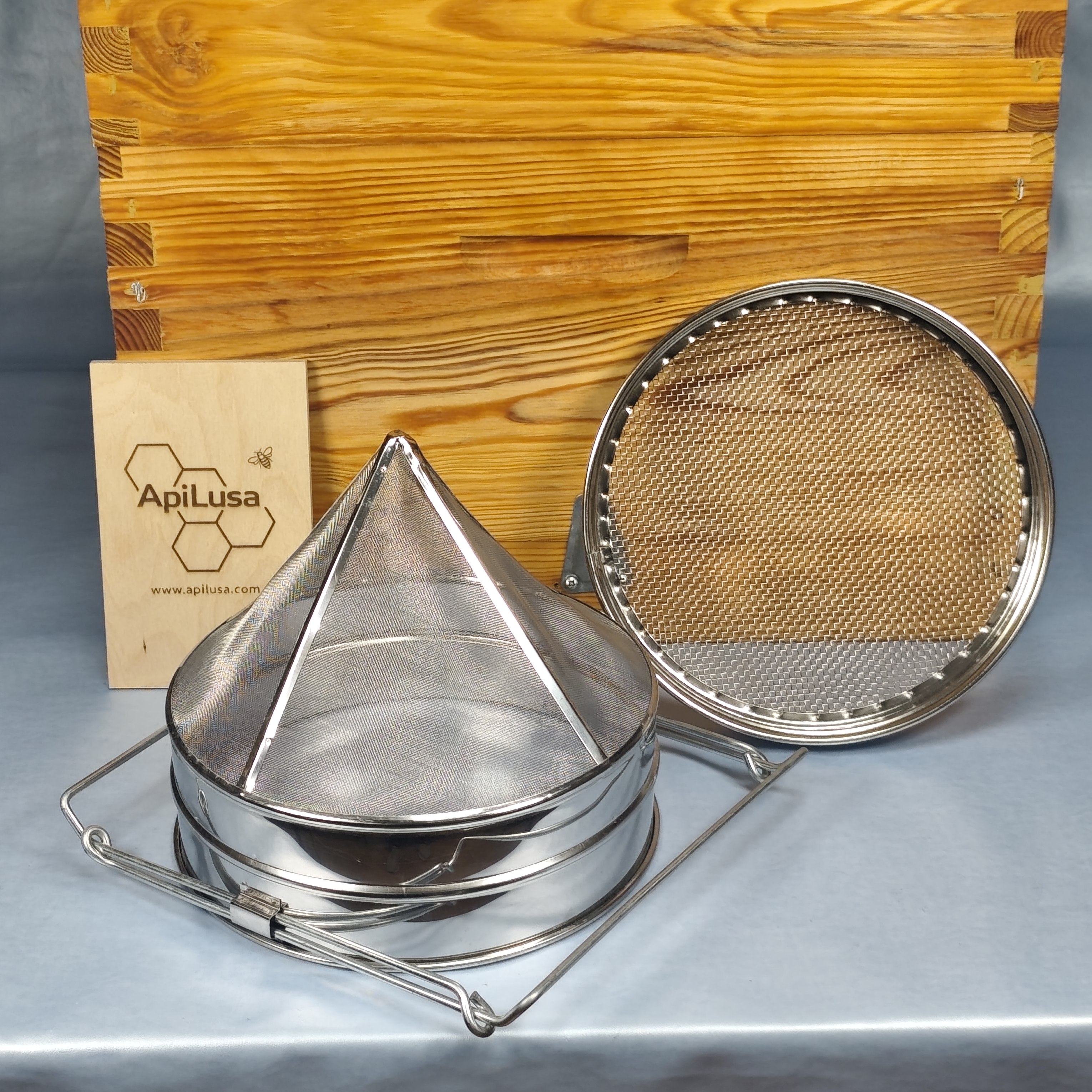 Coador conico extensivel com duplo filtro