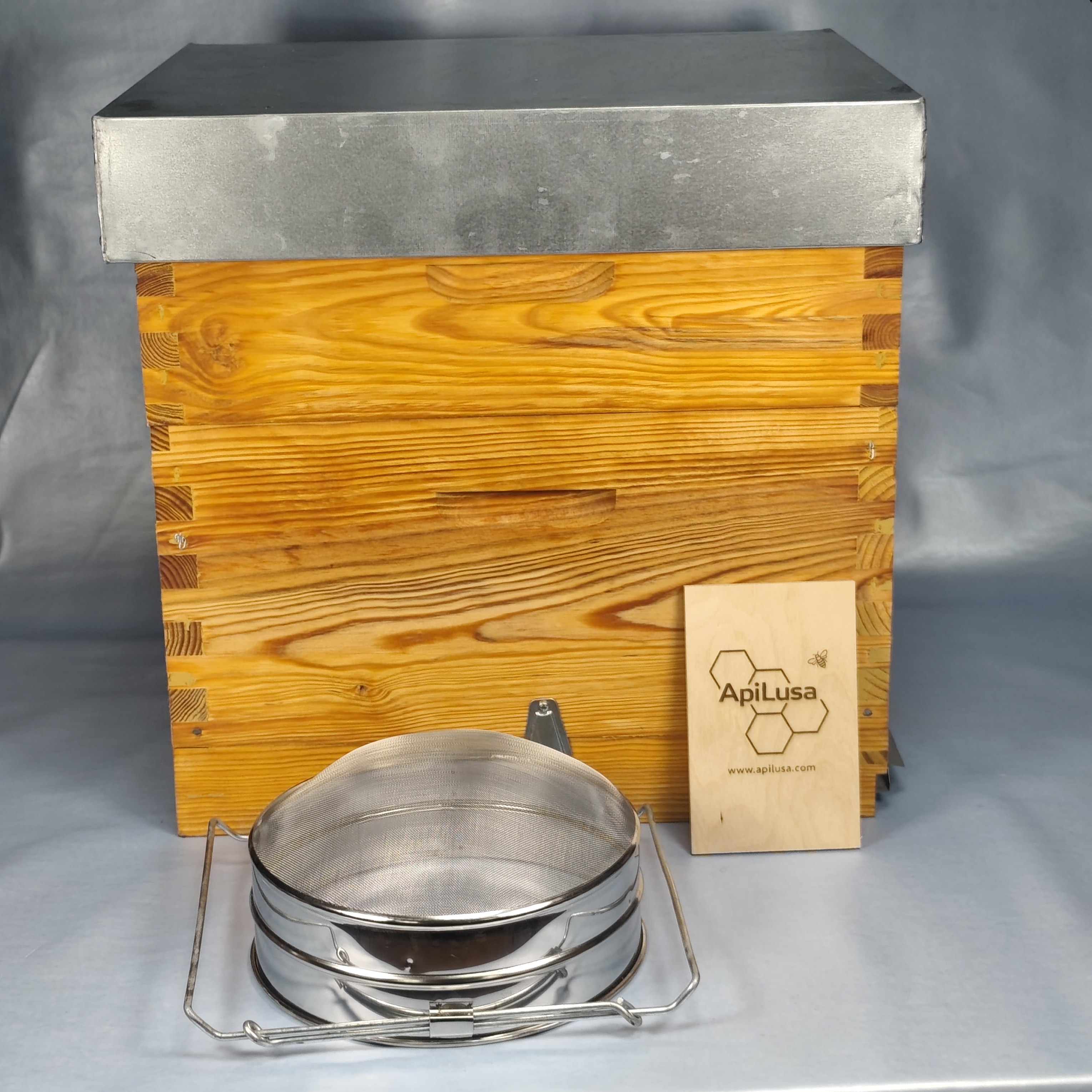 Oval Honey Filter/Strainer with Extendable Handles