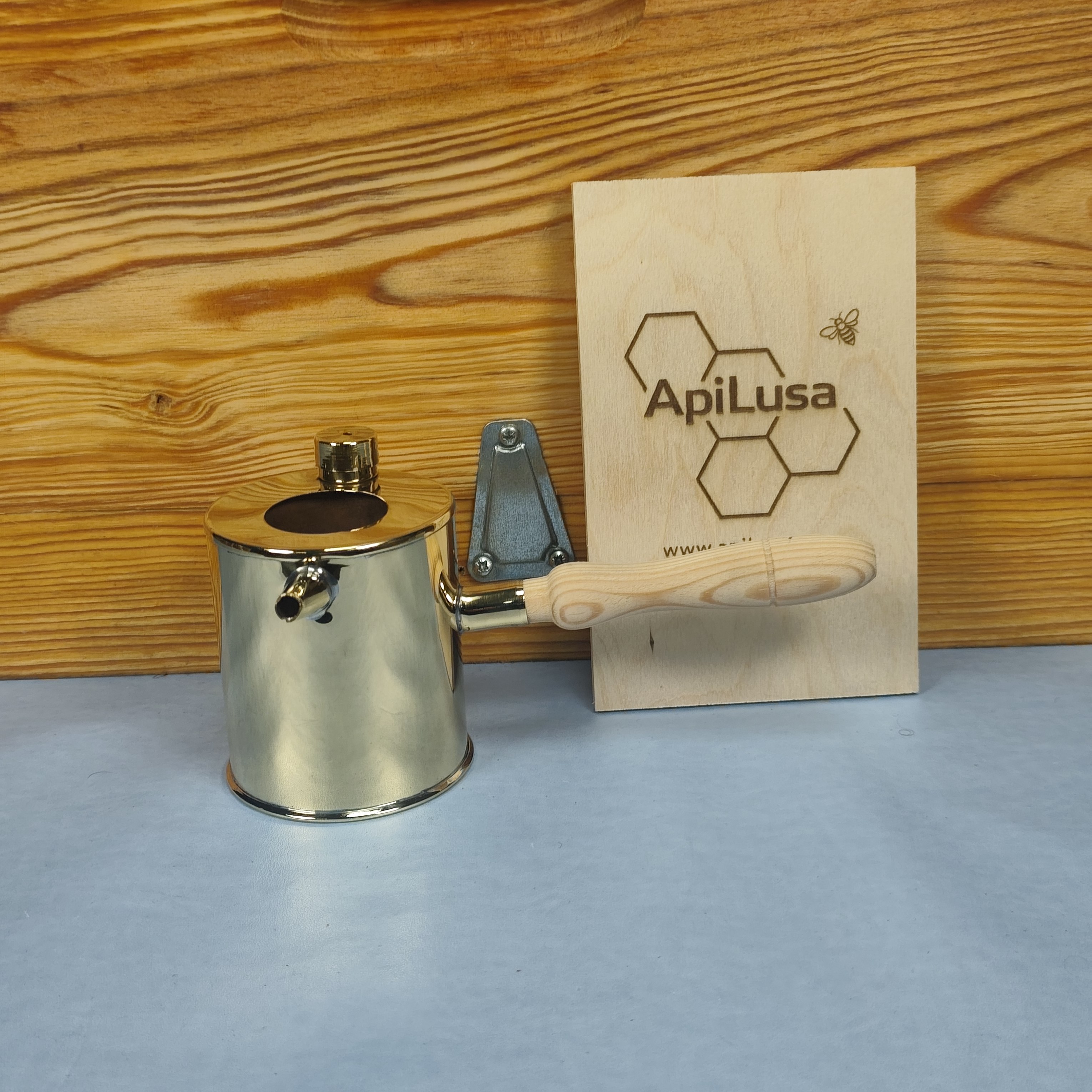 Brass Double-Walled Melting Pot (Bain-Marie)