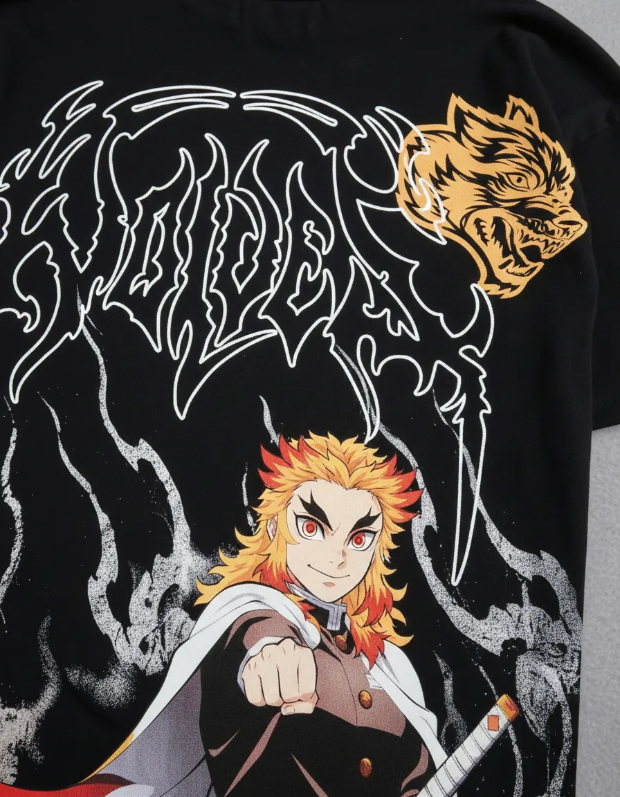 Kimetsu No Yaiba Oversized Tees - DarcSport