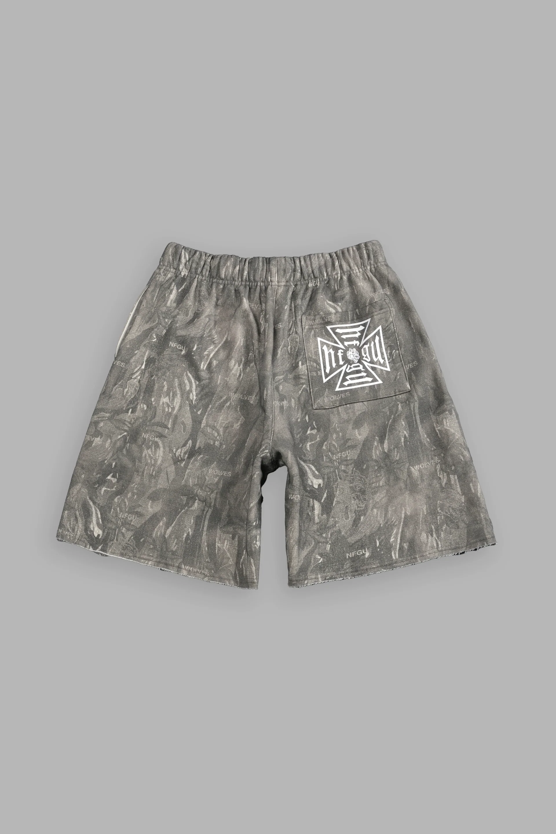 Dual Core Raw Hem Oversized Post Lounge 