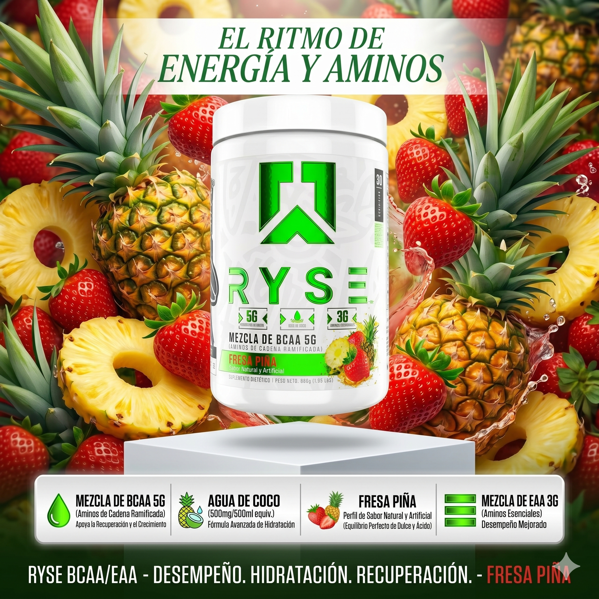 BCAA / Aminoácidos - RYSE