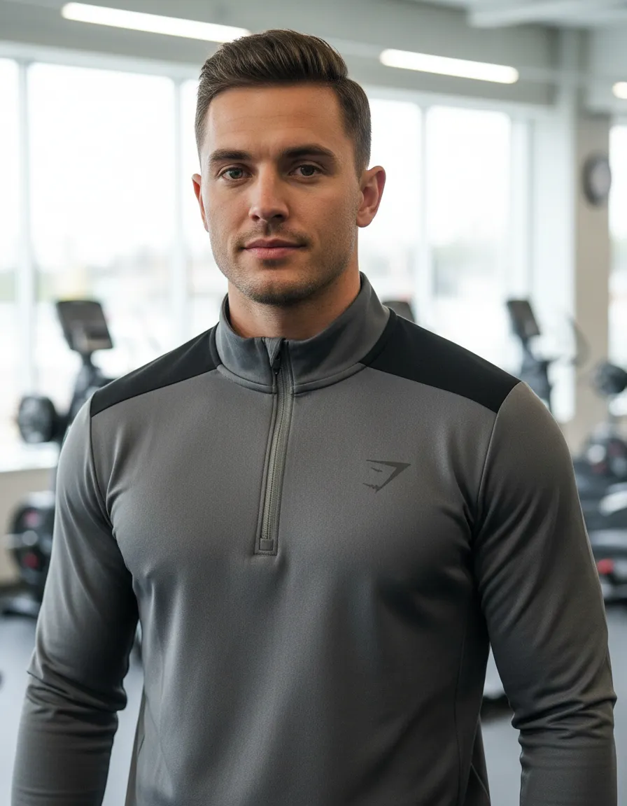 Arrival Block 1/4 Zip - Gymshark