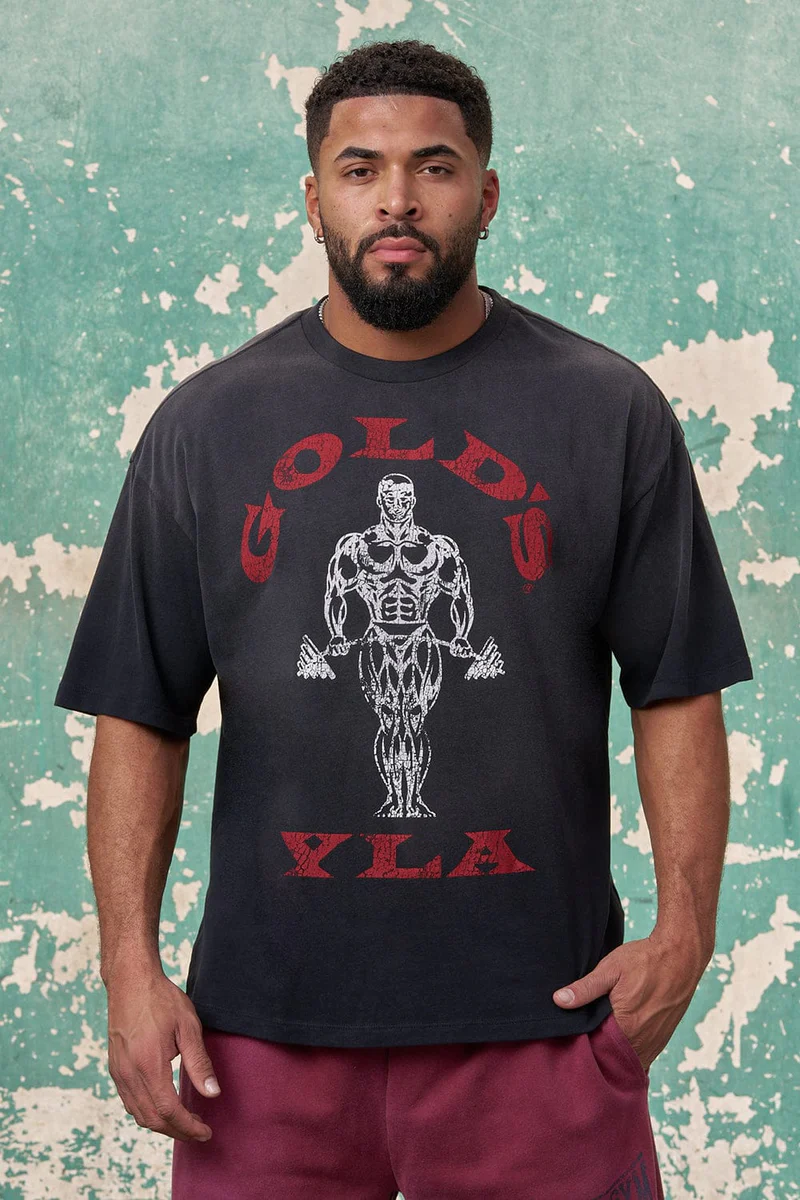4213 - Gold's Iron Legacy Icon Tees