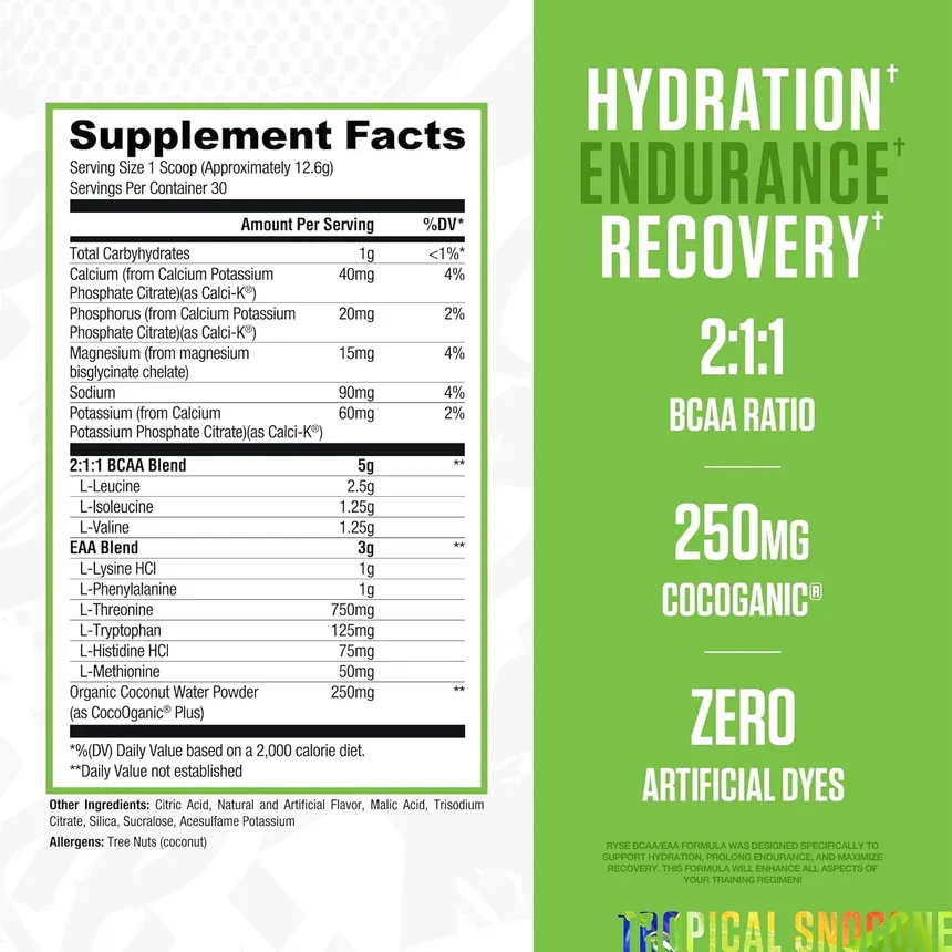 BCAA / Aminoácidos - RYSE