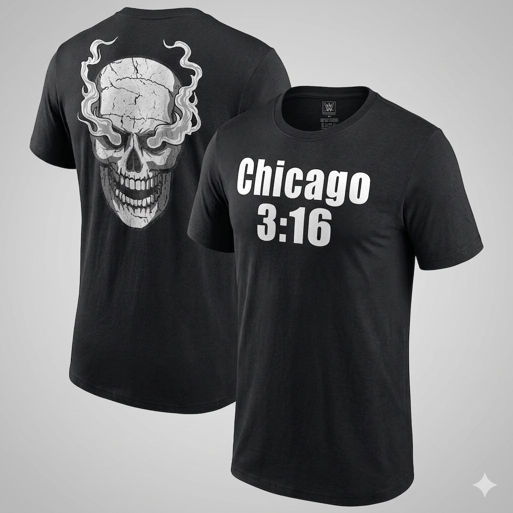 WWE - Chicago 3:16 T-shirt  Stone Cold