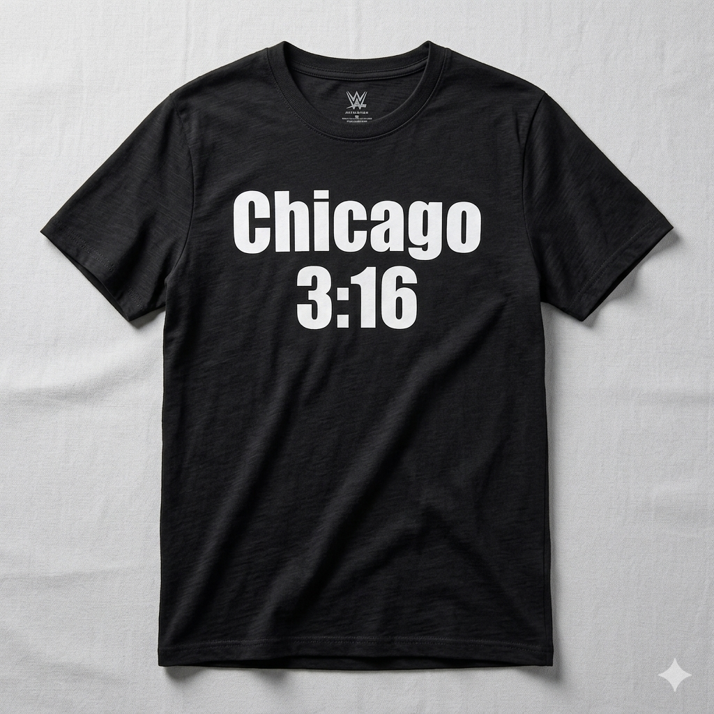 WWE - Chicago 3:16 T-shirt  Stone Cold