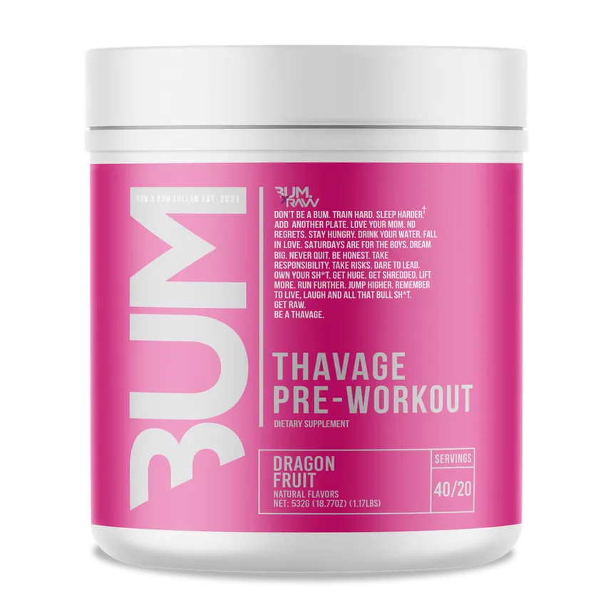 Cbum Thavage Pre Workout - RAW