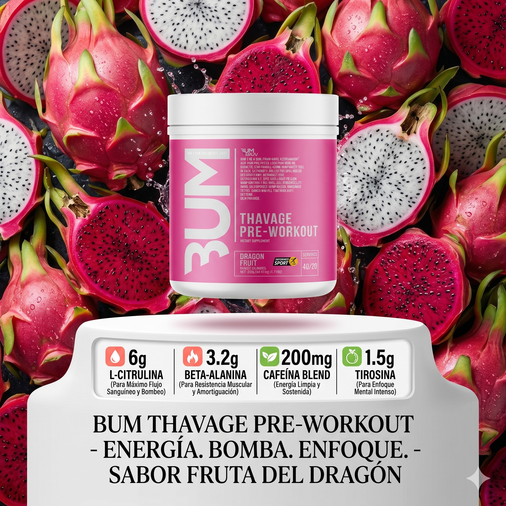 Cbum Thavage Pre Workout - RAW