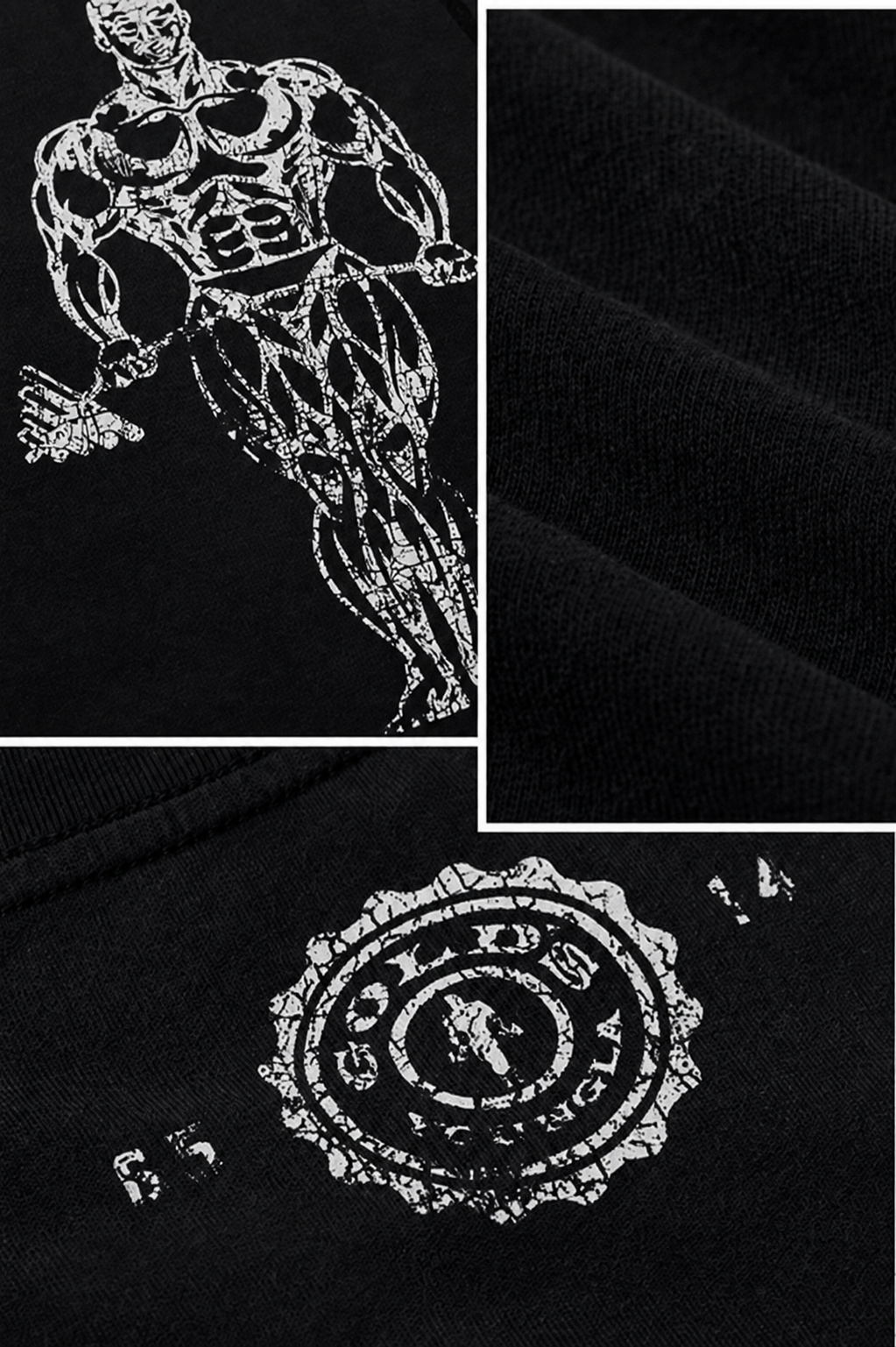 4213 - Gold's Iron Legacy Icon Tees
