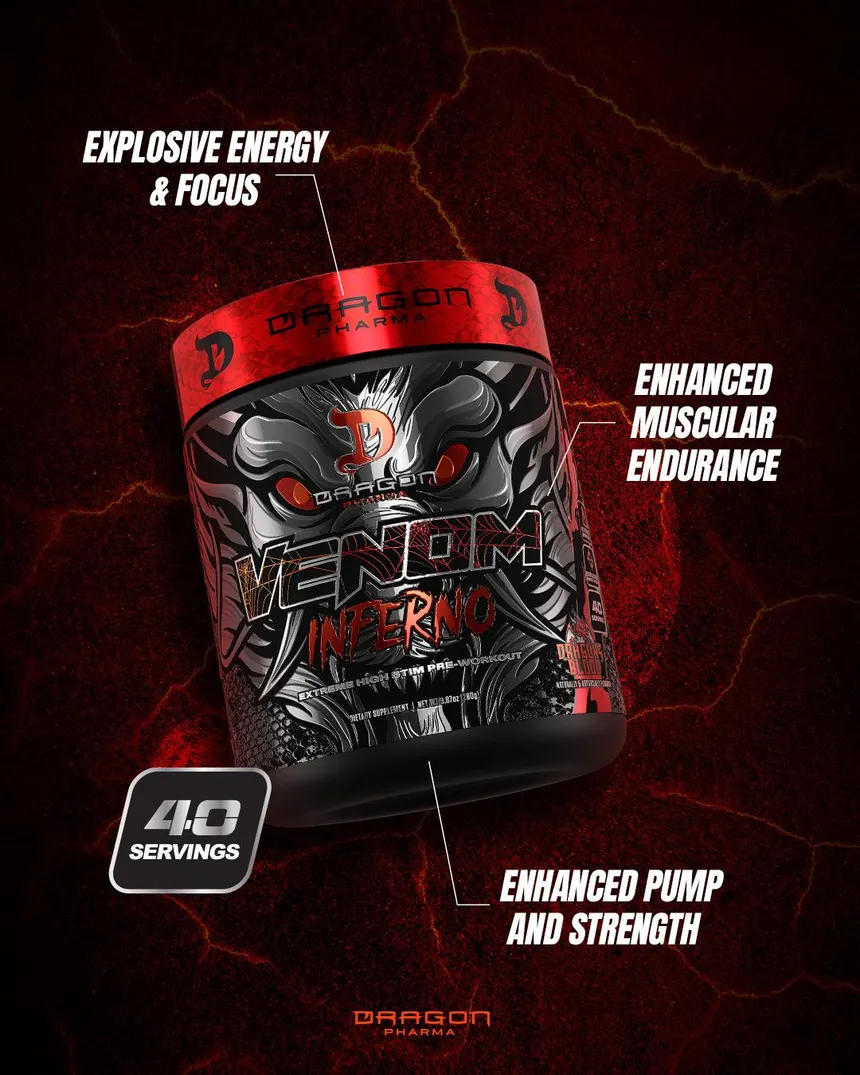 Venom Pre Workout - DRAGON PHARMA
