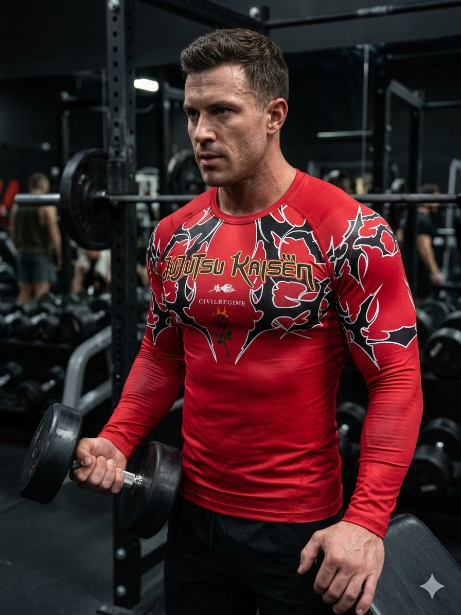 Civilregime - Jujutsu Kaisen Compression Tee
