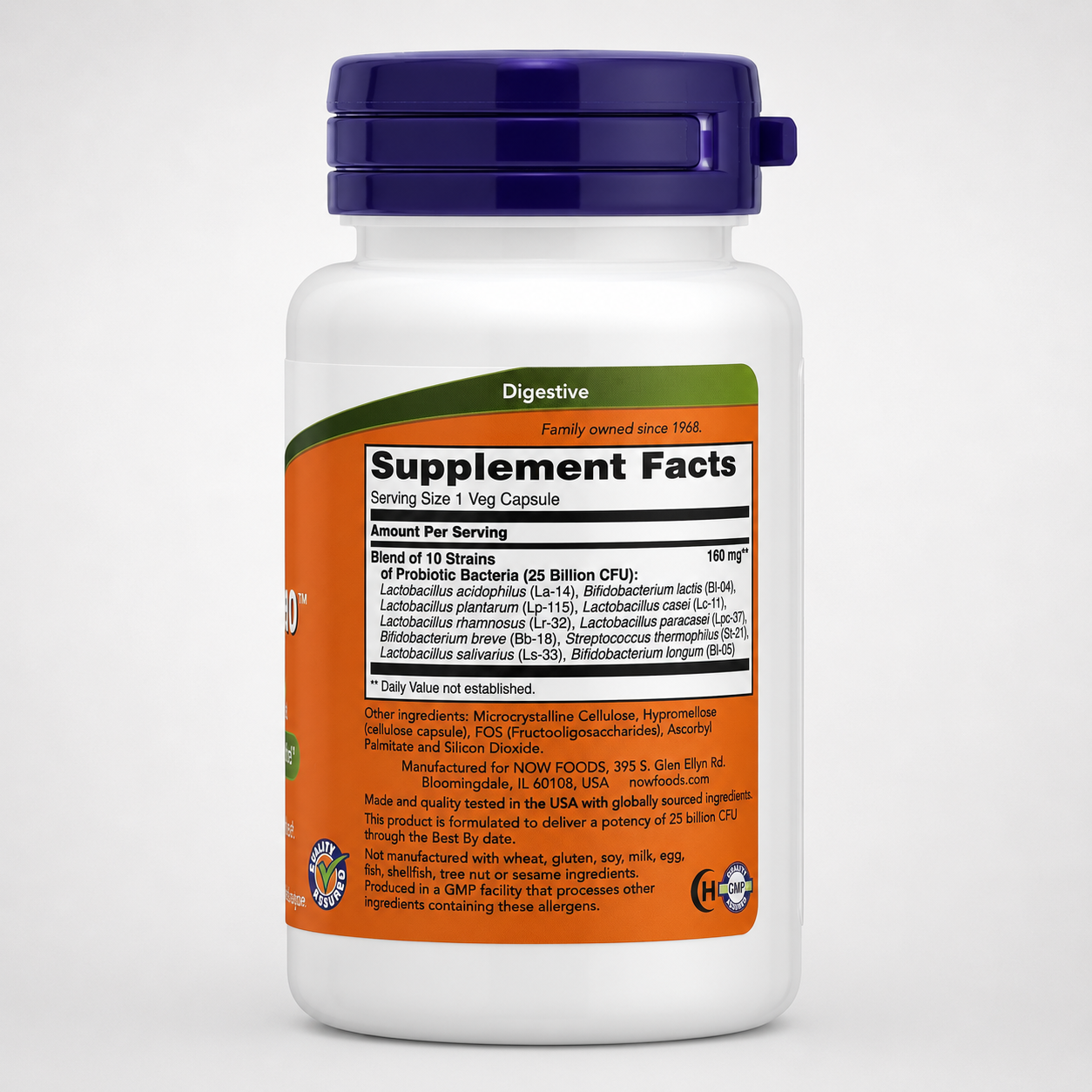 NOW Probiotic-10 25 Billion