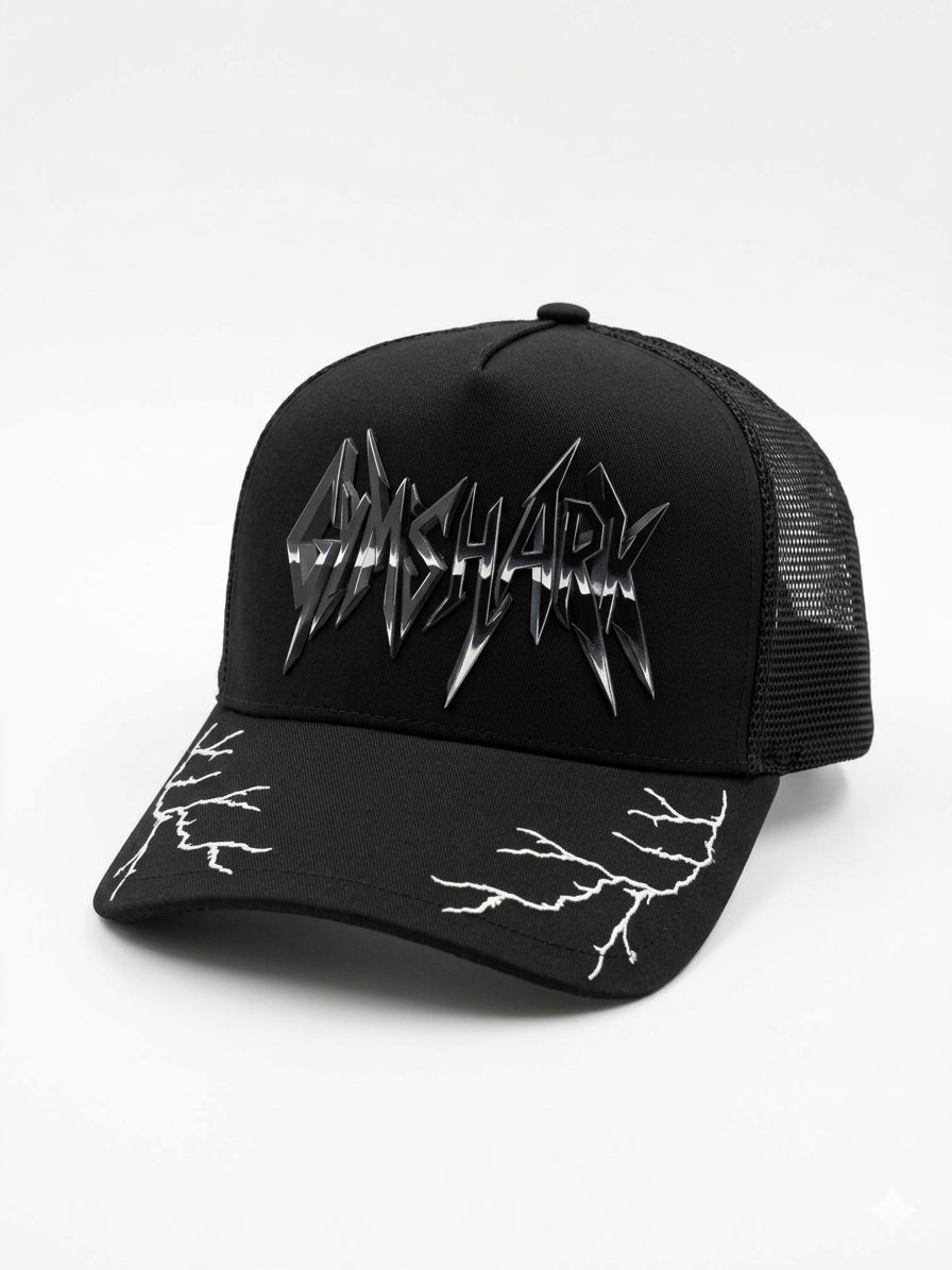 Lightning Graphic Trucker Cap - Gymshark