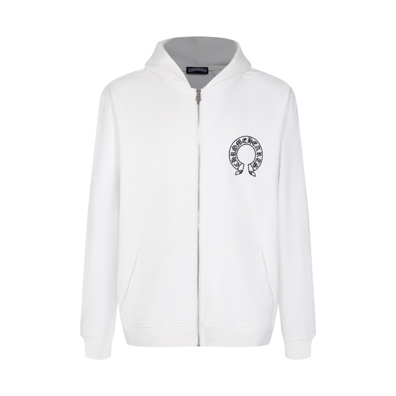 Chrome Hearts OSAKA Exclusive Horseshoe Zip Up Hoodie 