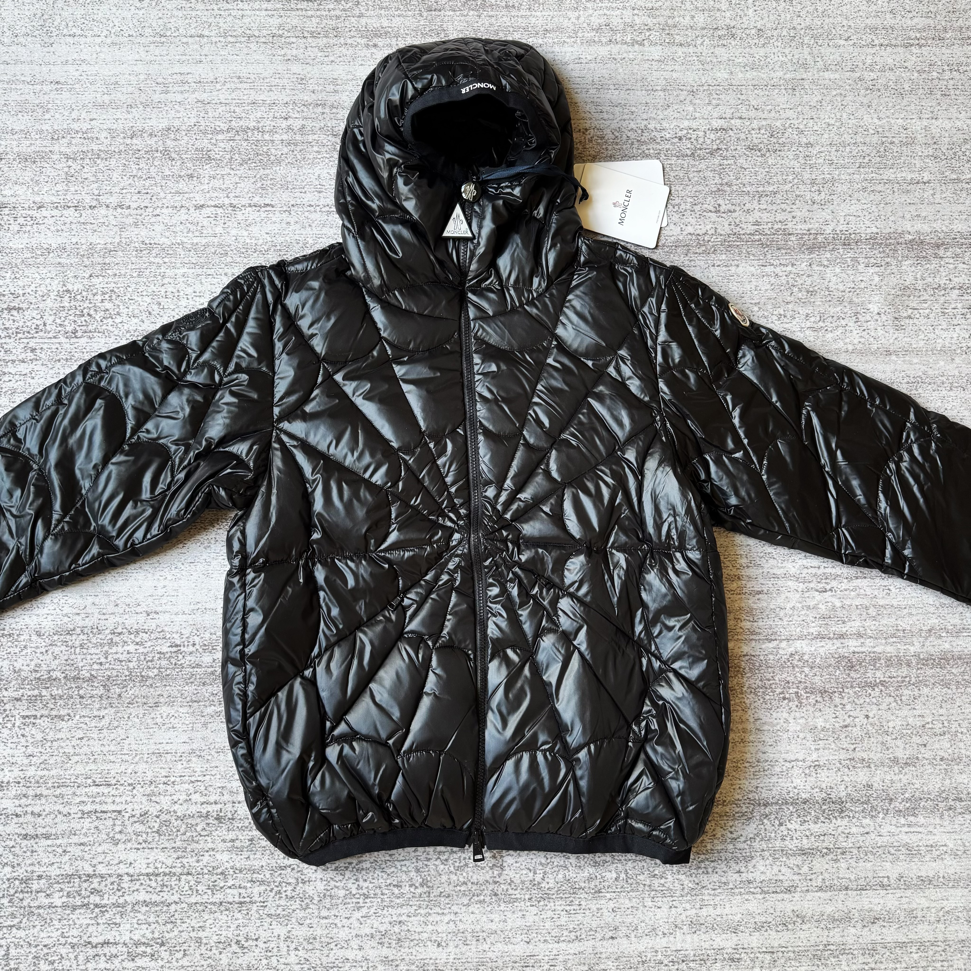 Moncler Violier Spider-Man Short Down Jacket