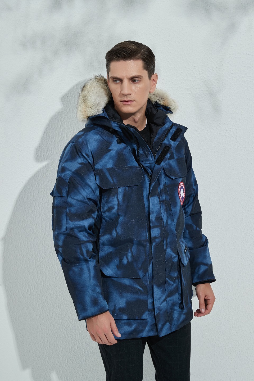 Canada Goose Expedition Parka – Abstract Blue Camo.