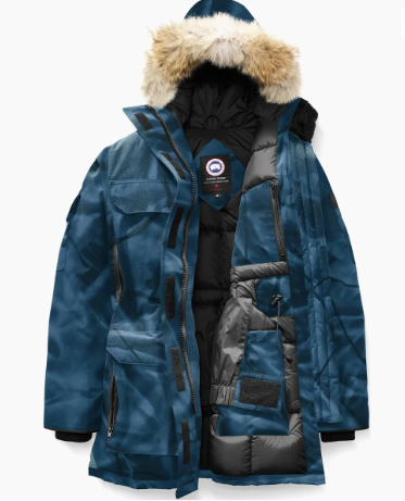 Canada Goose Expedition Parka – Abstract Blue Camo.