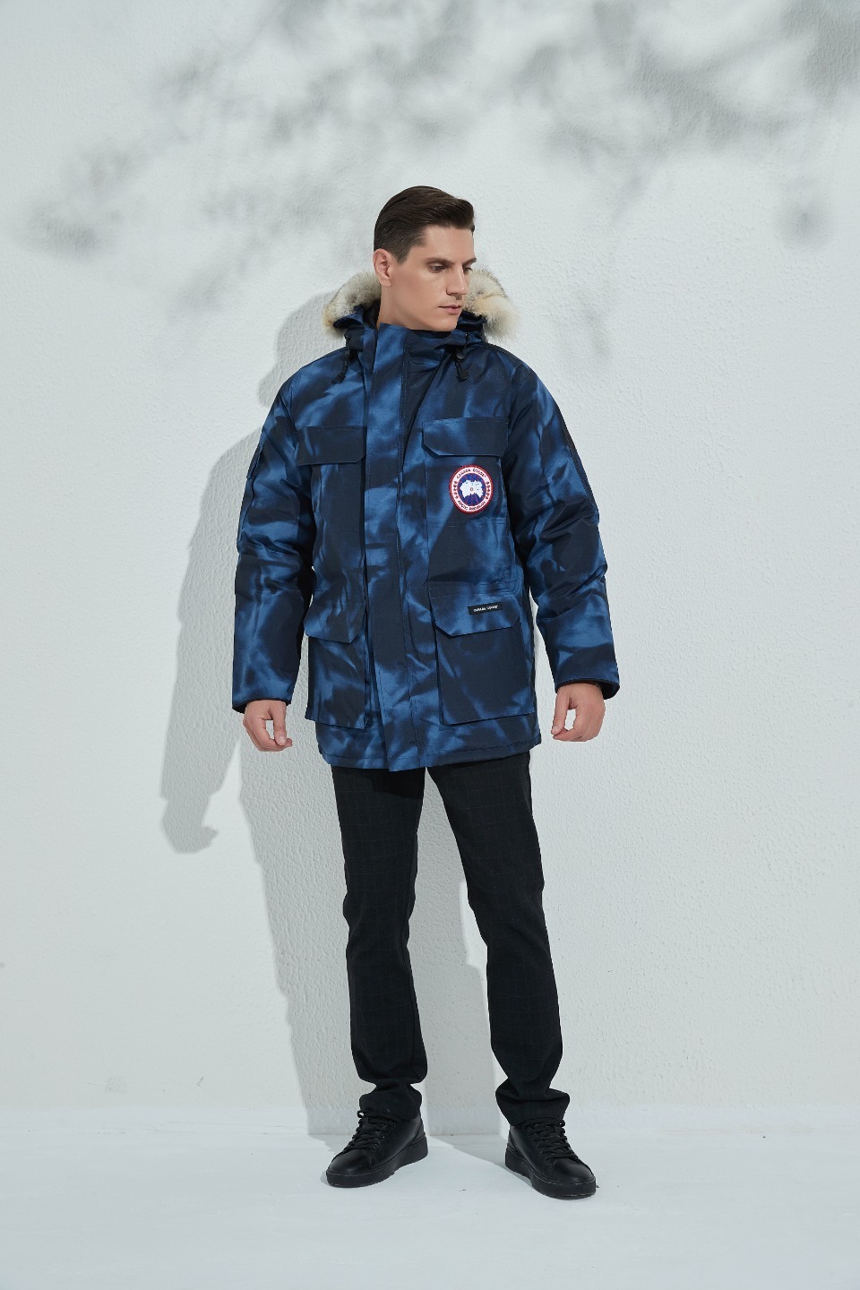 Canada Goose Expedition Parka – Abstract Blue Camo.