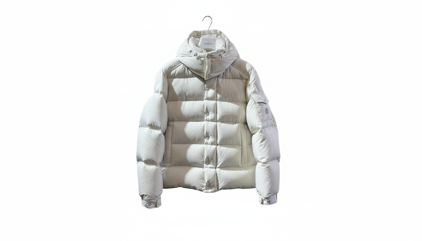 Moncler Maya 70 Hooded Short Down Jacket