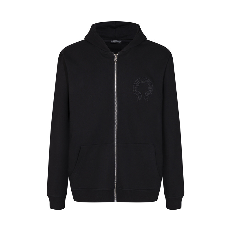 Chrome Hearts OSAKA Exclusive Horseshoe Zip Up Hoodie 