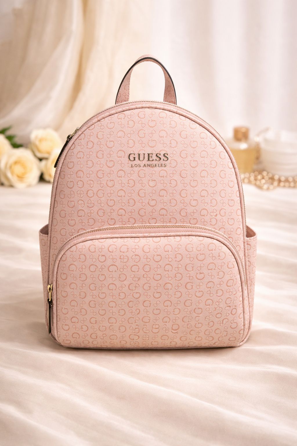 Mochila Guess Rosa Grande