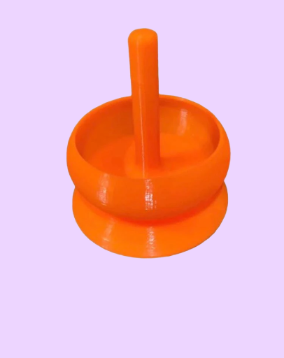 Roletinho + Agulha curva Aberta na ponta