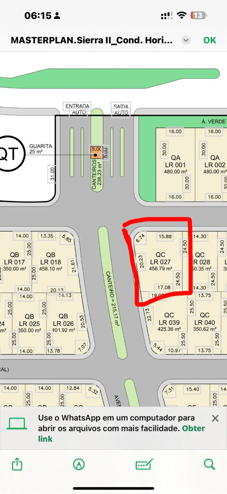 Lote no SIERRA ECO RESORT, Campina Grande