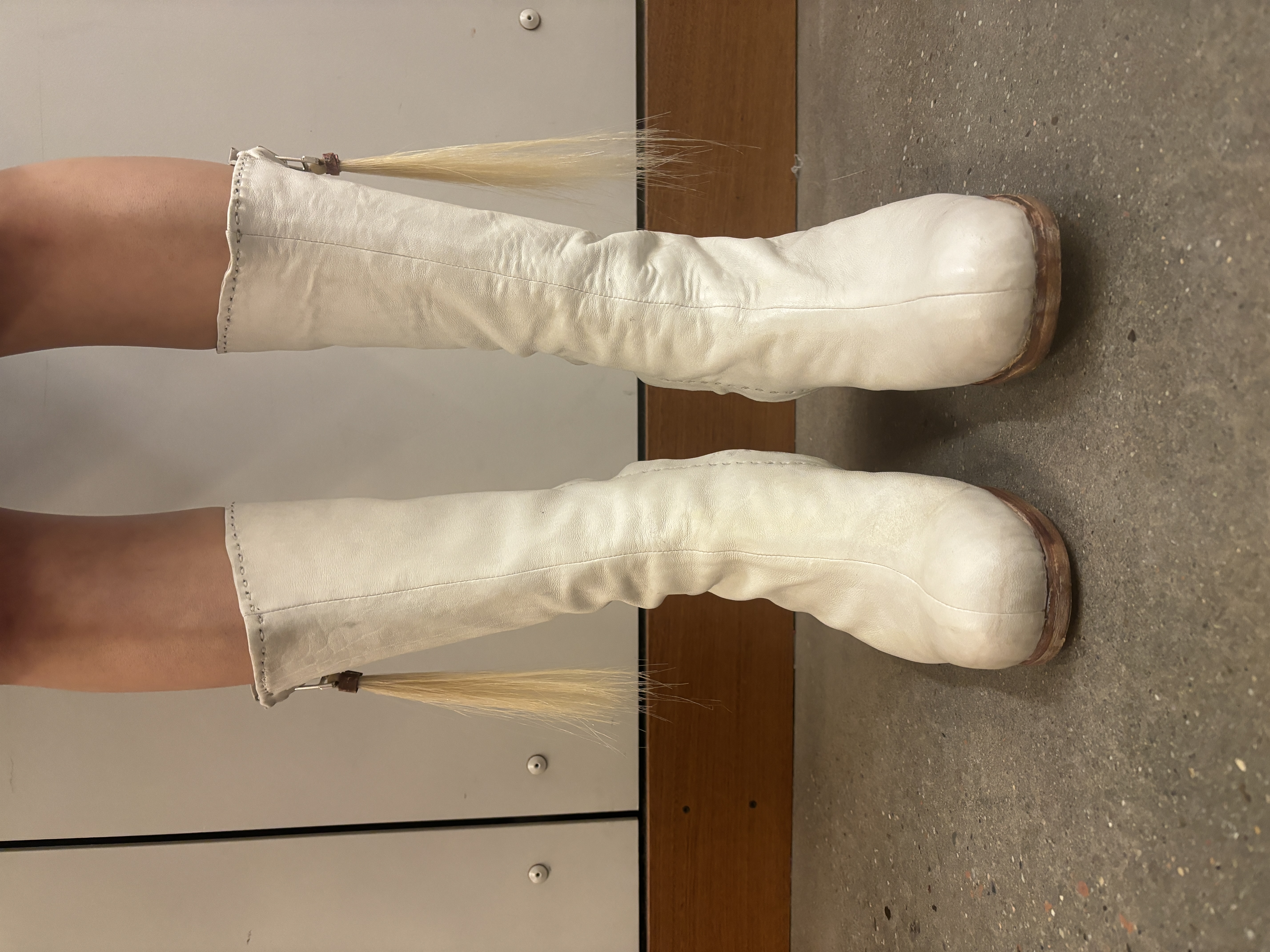 White High Boots