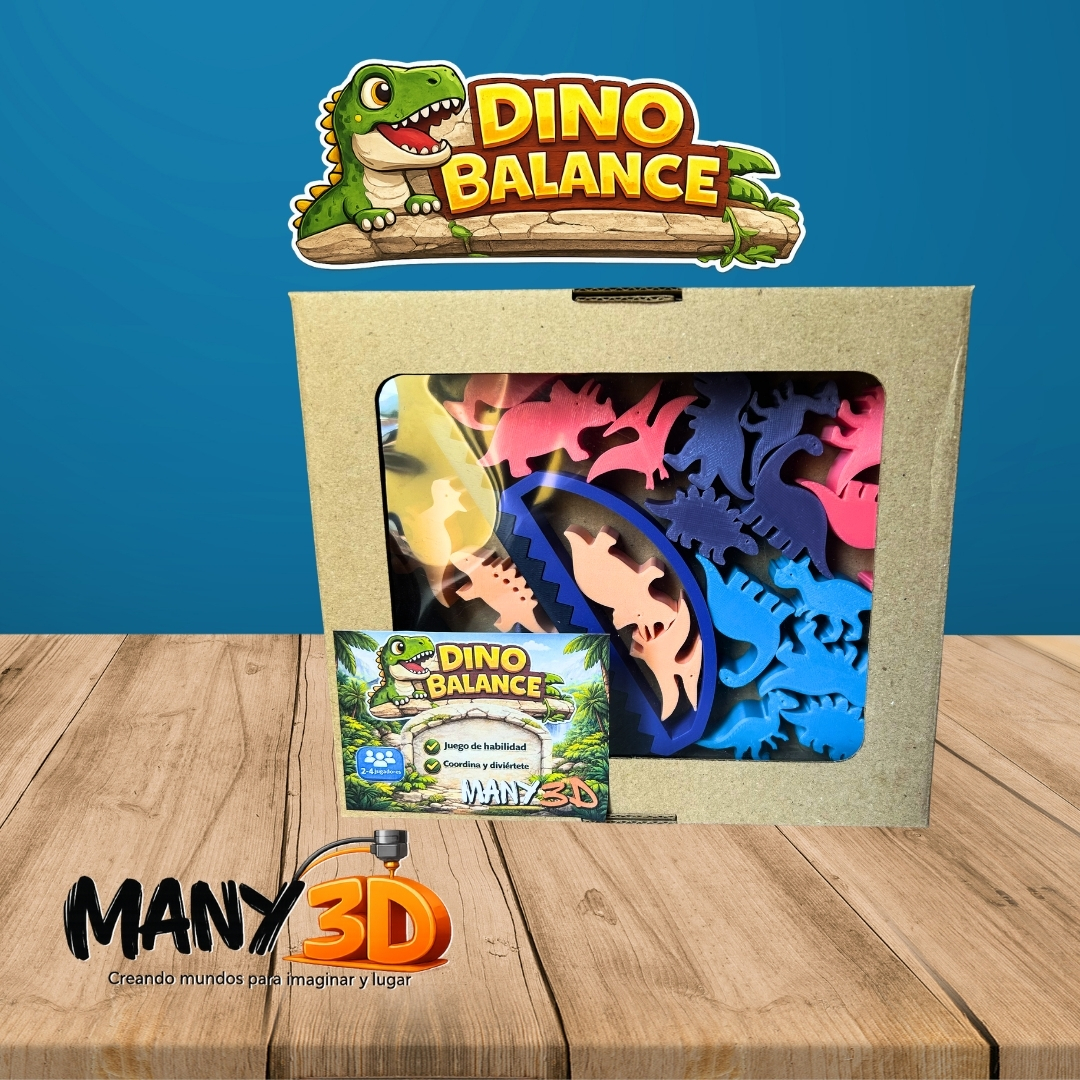 Juego de Equilibrio Dinosaurios