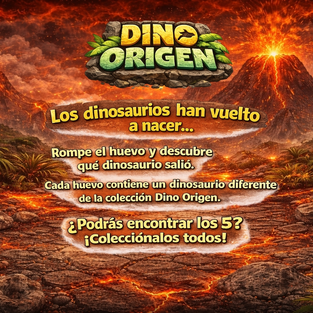 Dino Origen – Huevo Sorpresa