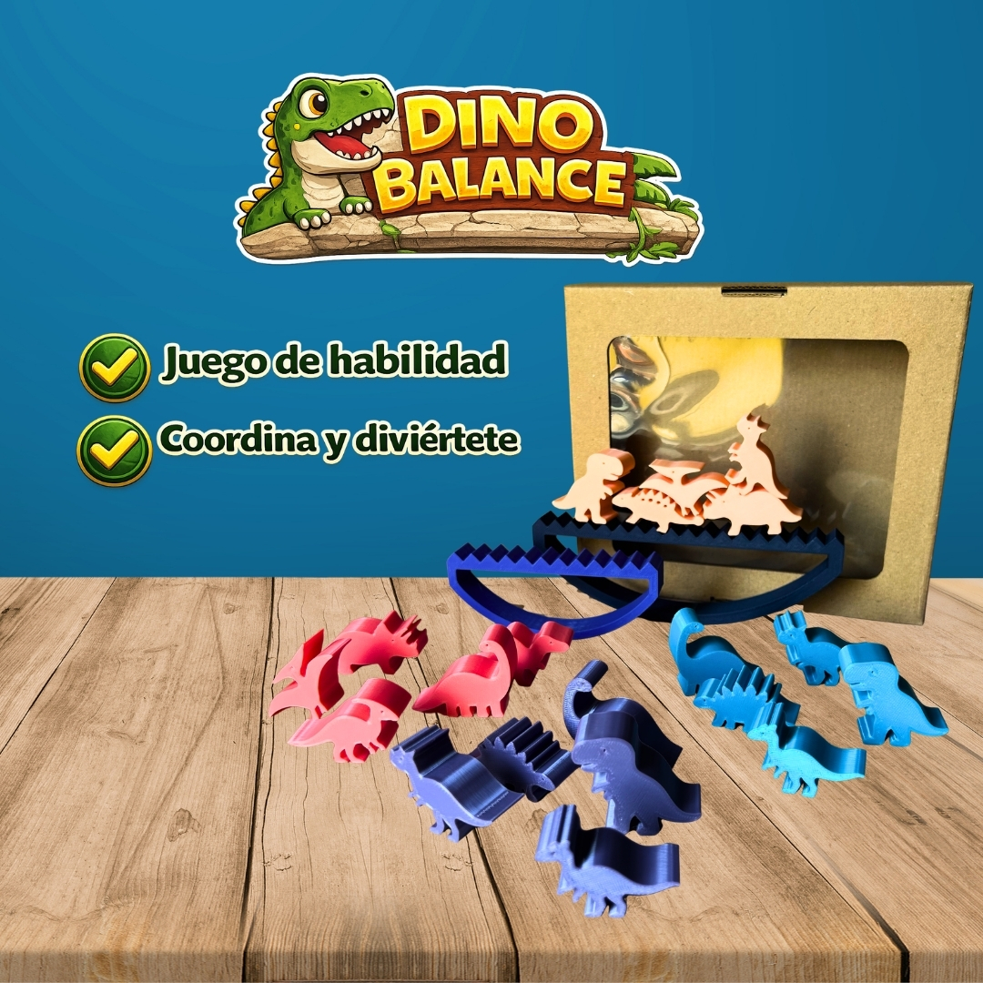 Juego de Equilibrio Dinosaurios