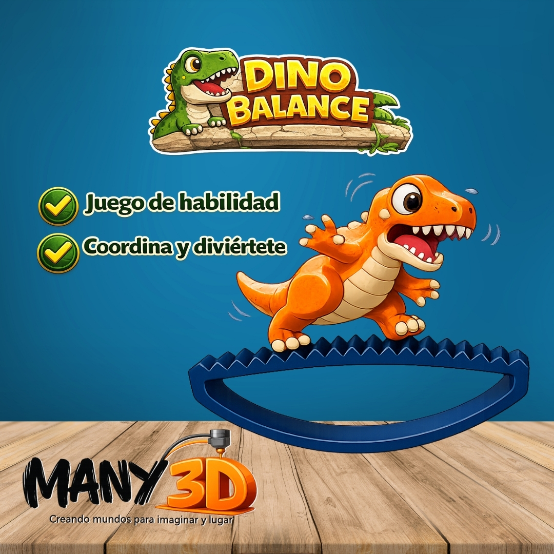Juego de Equilibrio Dinosaurios