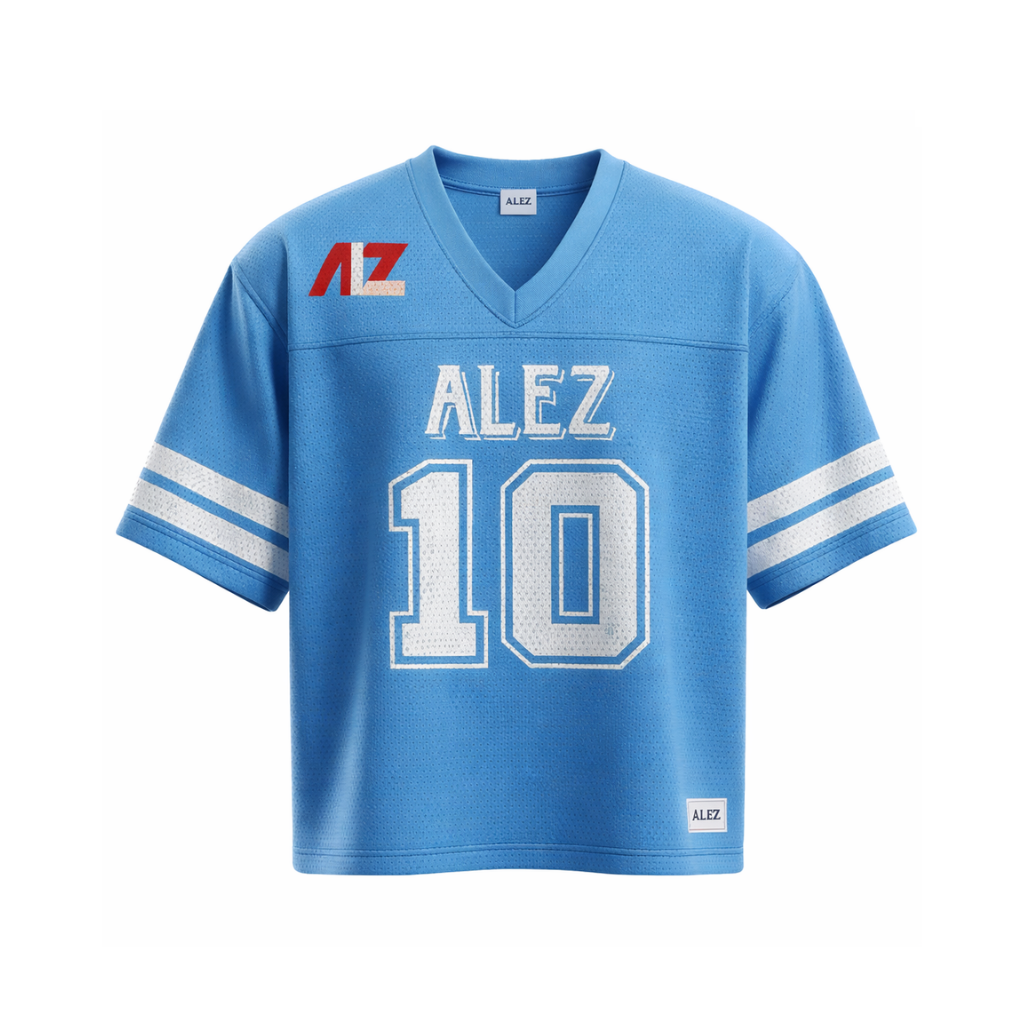 ALEZ Oversized Jersey-bleu Edition (No.10)