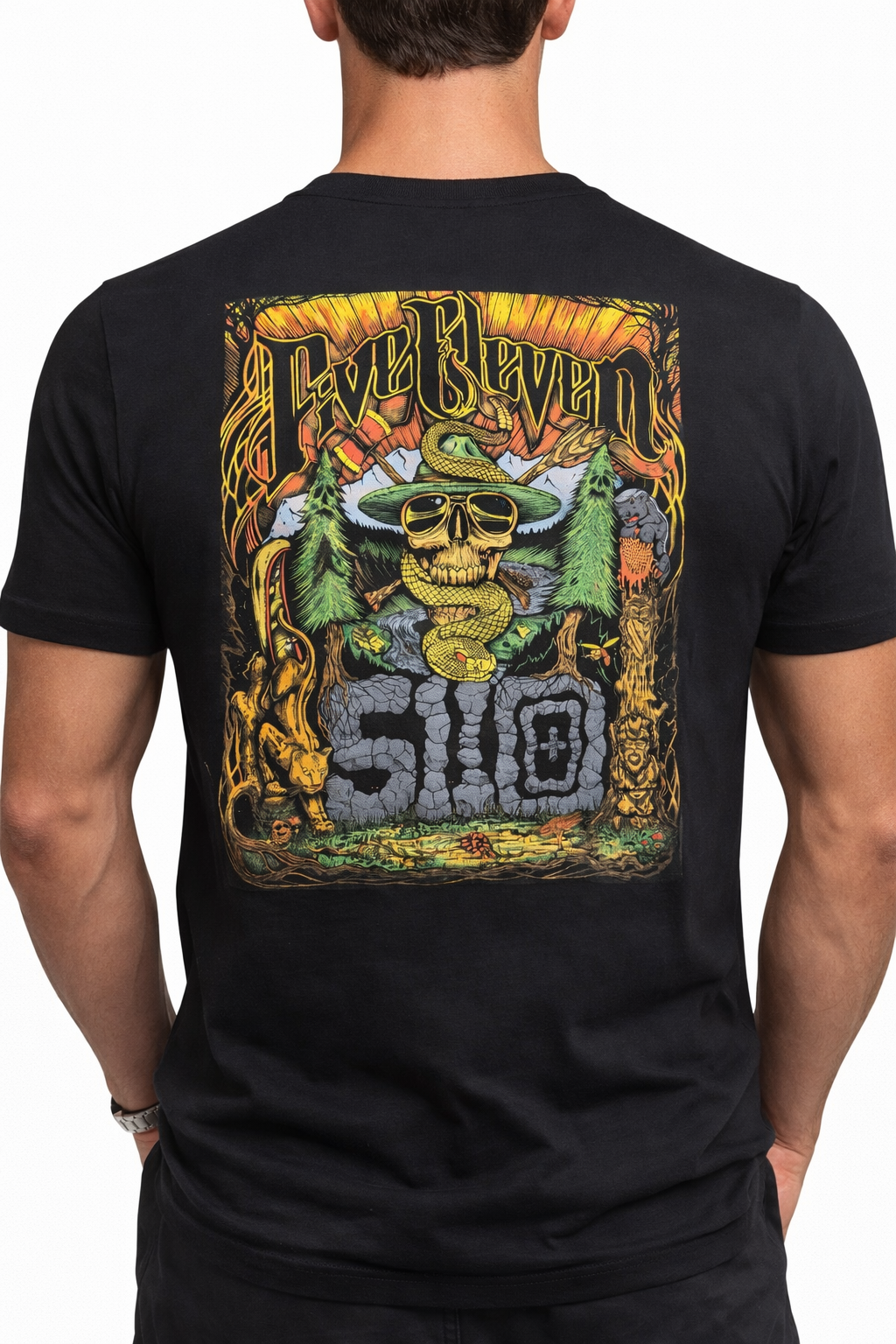 Playera 5.11 Original “Five Seven Sixo” Skull Edition