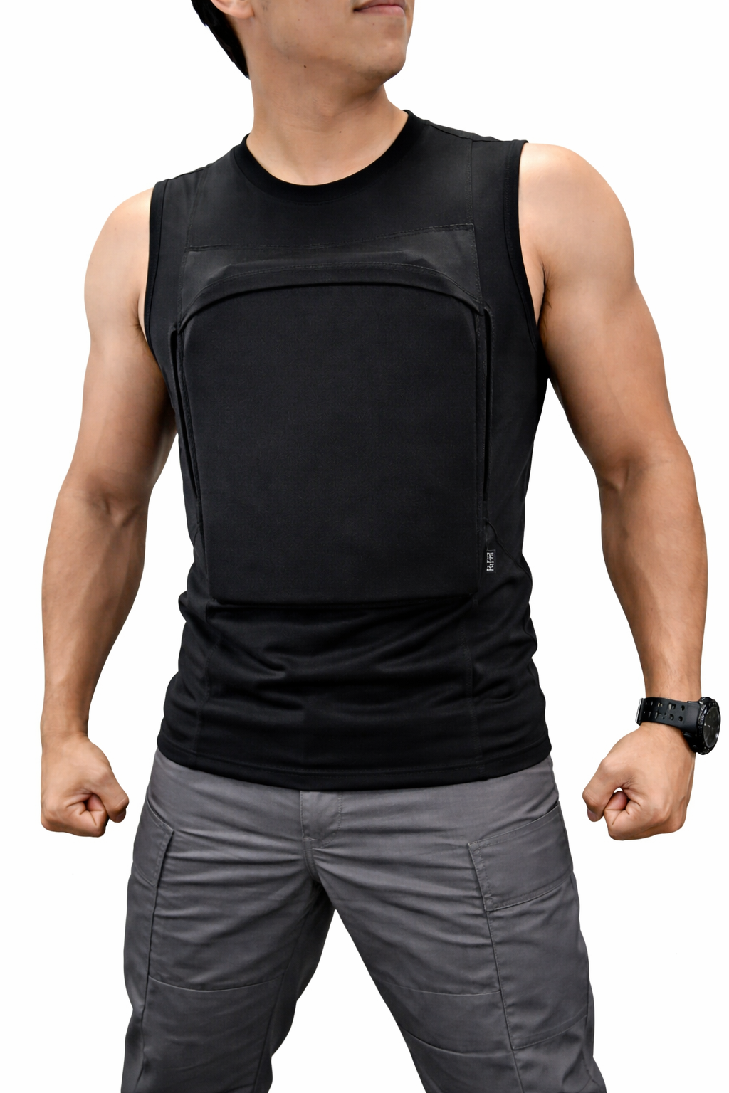 Playera Táctica Porta Placa – Compartimento Interno Oculto