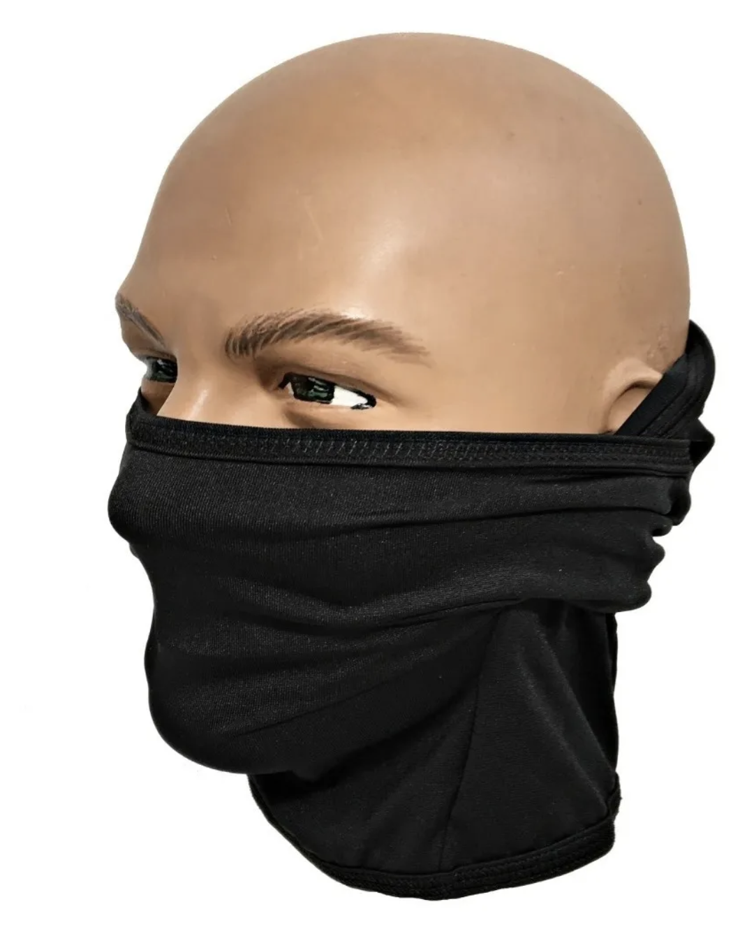 Pasamontaña Táctico 3 Posiciones Negro | Licra Transpirable UV