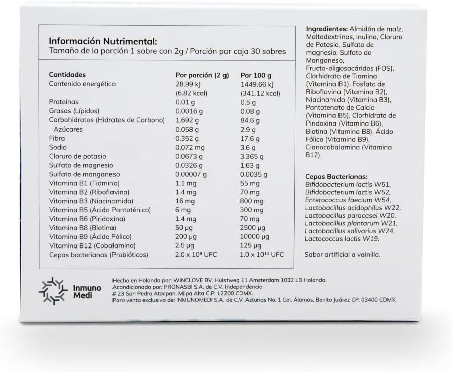 Daily PRO | Probióticos en polvo para Adultos Mayores | 60 Billones de UFC | 6 Cepas | 30 sobres