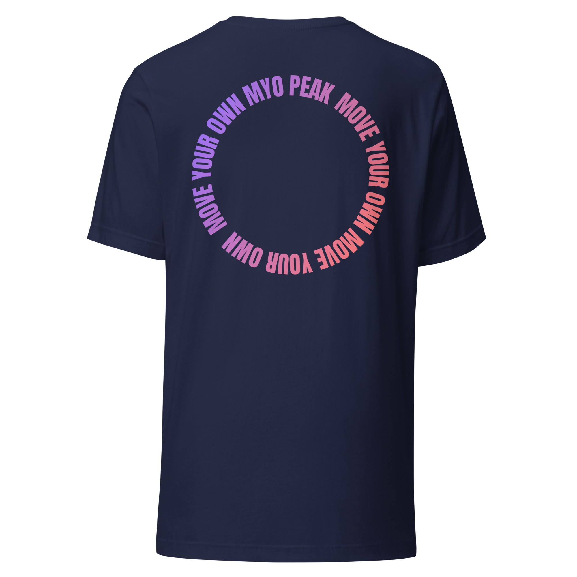 Myo peak t-shirt, Move Your Own collection 