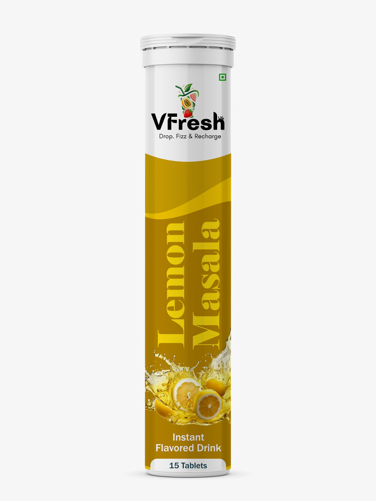 Vfreshlife -  Lemon Masala Instant Drink Tablets